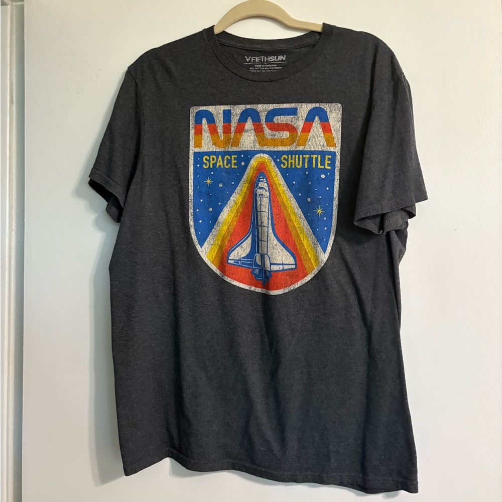 Fifth Sun Gray Graphic Tee